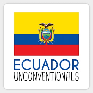 Ecuador Unconventionals (Light Bg) Magnet